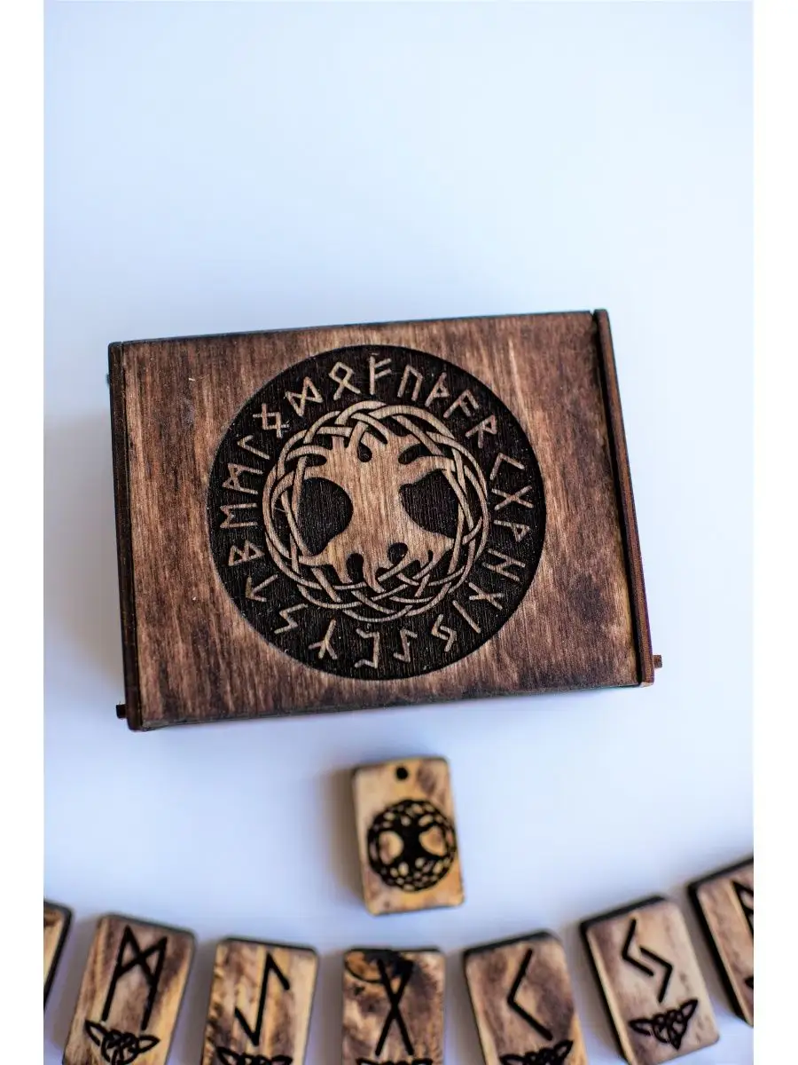 Руны Скандинавские из дерева